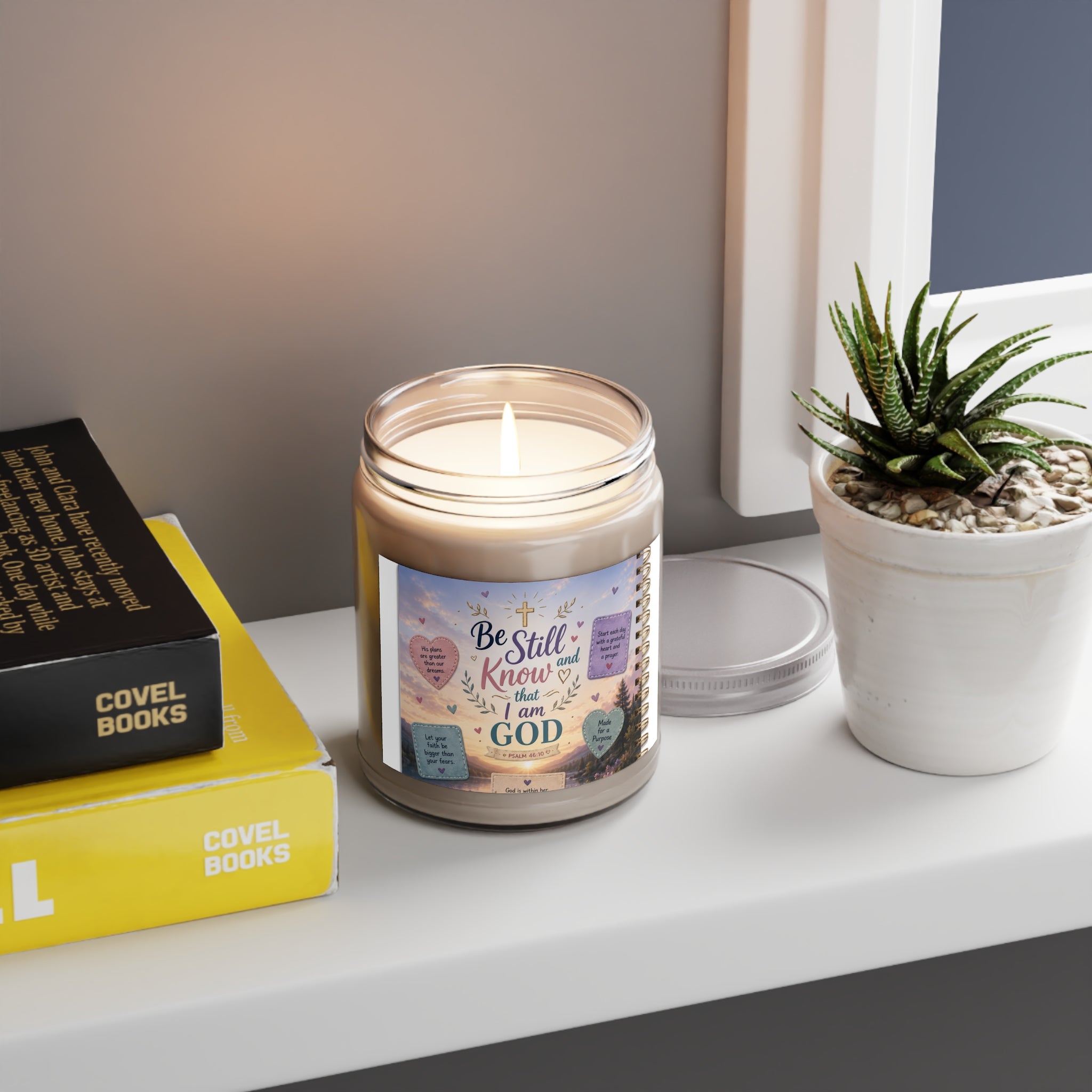 Be Still and Know I Am God 9oz Scented Soy Candle