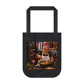 Puerto Rican Flag Canvas Tote — Boricua Cocina Grandma Design