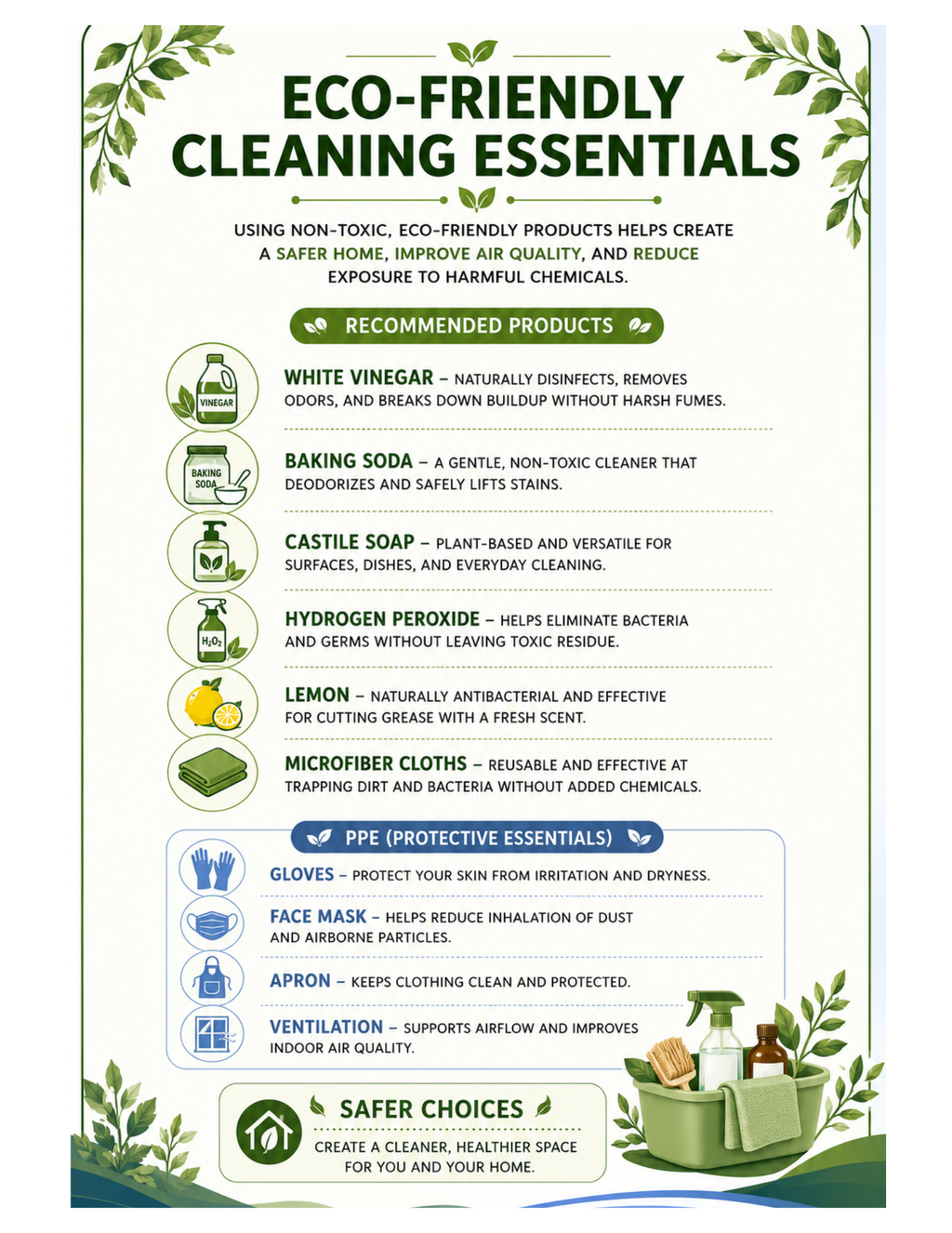 Digital cleaning/ lifestyle planner