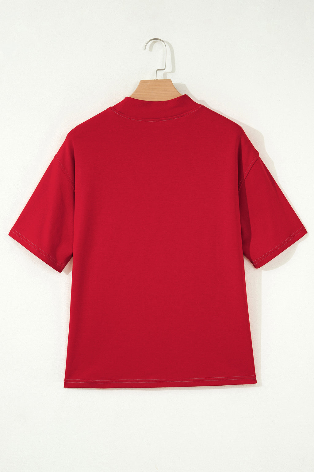 Tillandsia Purple Reversible Contrast-Stitched T-Shirt